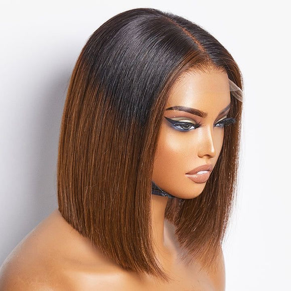 BLONDE OMBRÉ FRONTAL BOB