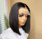 Closure bob wig